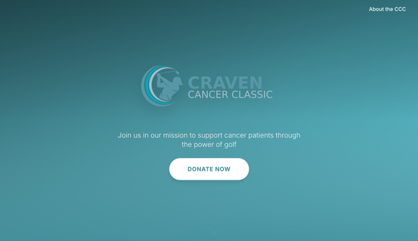 Building for a Cause: Rebuilding the Craven Cancer Classic Website with AI & Code in English